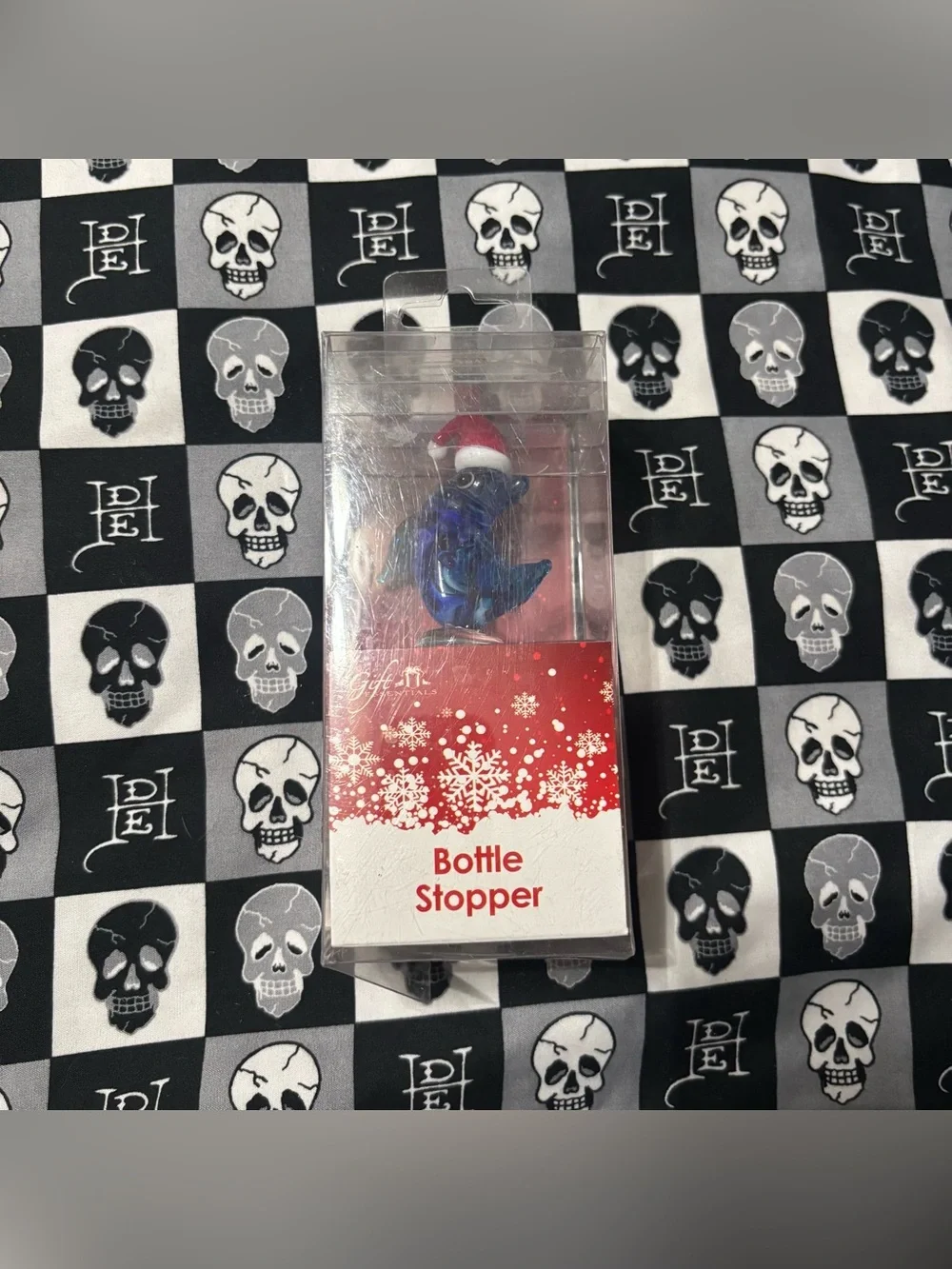 🎃5 for $25🎃 Dolphin with Santa Hat Bottle Stopper Christmas Gift